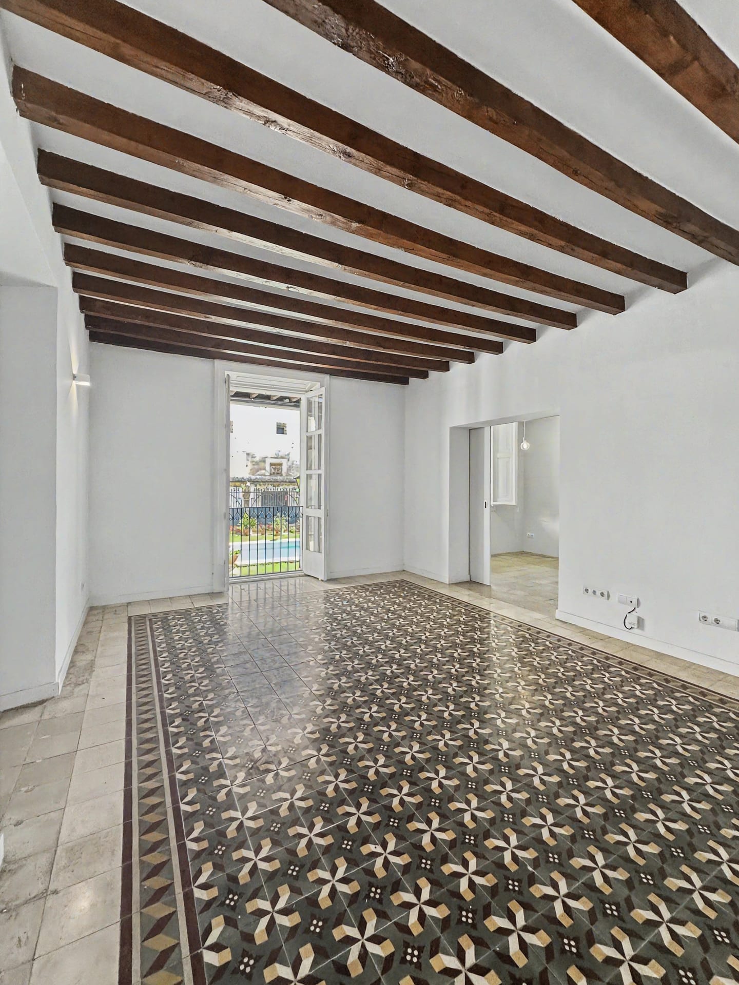 Helle Wohnung mit Garten und Pool in Calatrava, Foto 1 – La Calatrava, Palma de Mallorca