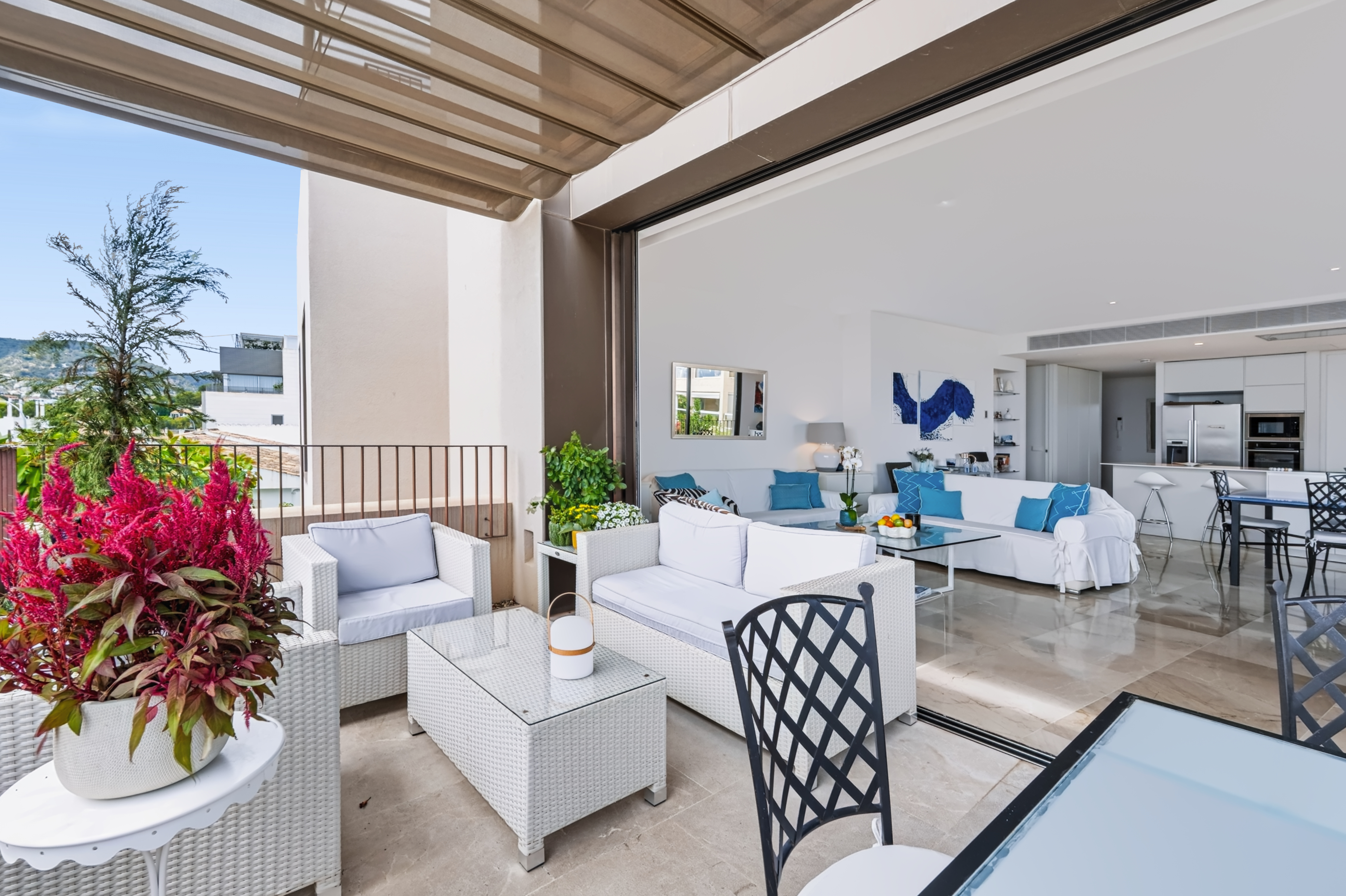 Apartment in Bonanova with a terrace and ocean view, photo 2 – Bonanova, Palma de Mallorca